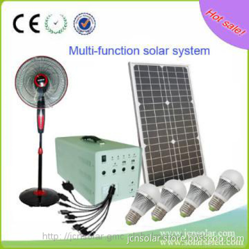 50W portable solar lighting system